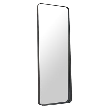 Riga Mirror Black made in Powder Coated Steel, MDF, Mirror Glass