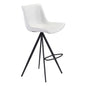 Aki Barstool (Set of 2) White & Black