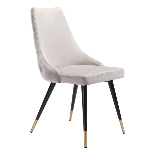 Piccolo Dining Chair (Set of 2) Gray