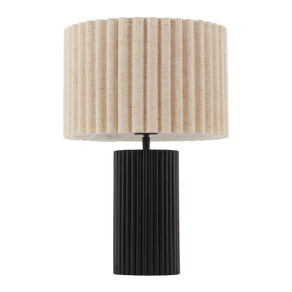 Aurora Table Lamp Beige & Black