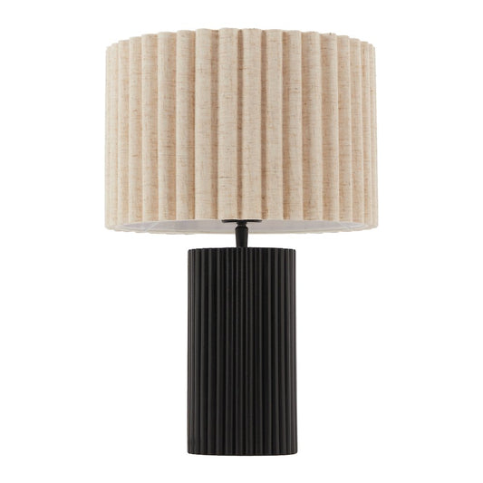 Aurora Table Lamp Beige & Black