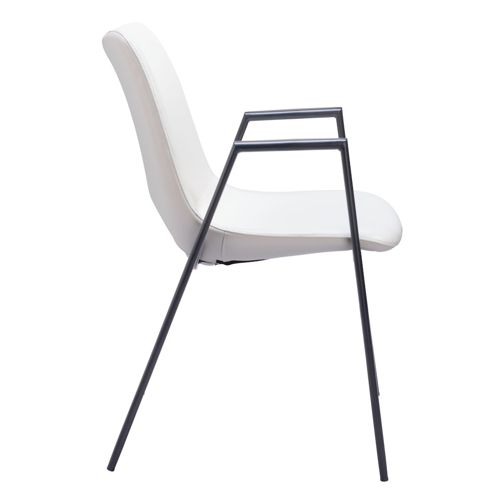Desi Dining Chair (Set of 2) White