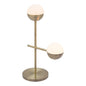 Waterloo Table Lamp White & Bronze