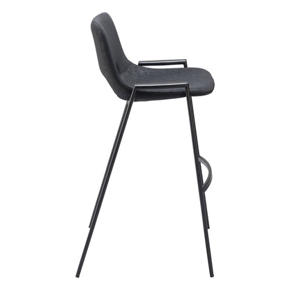 Desi Barstool (Set of 2) Black