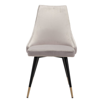 Piccolo Dining Chair (Set of 2) Gray