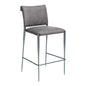 Freesia Barstool (Set of 2) Charcoal Gray