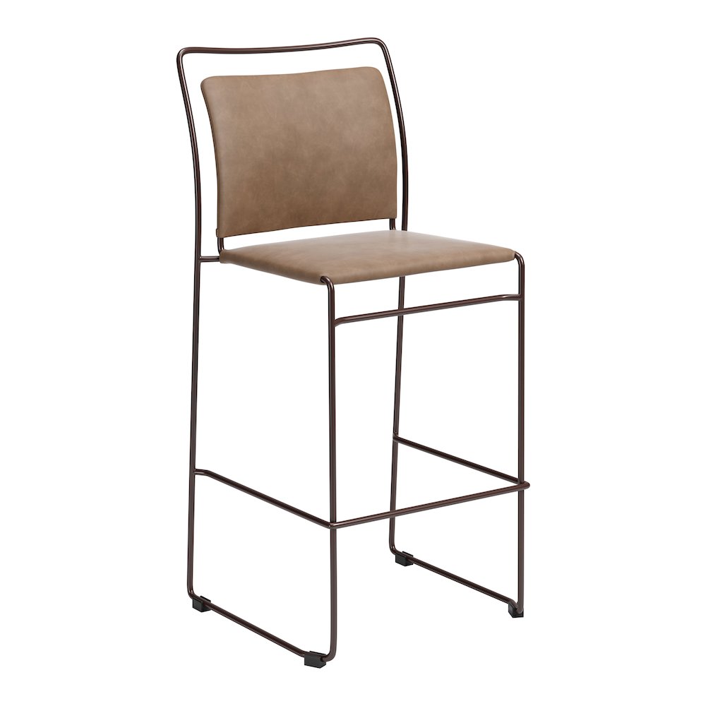 Verbena Barstool (Set of 2) Brown
