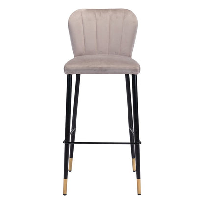 Manchester Barstool (Set of 2) Gray