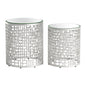 Reden Side Table Set (2-Piece) Silver