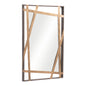 Tolix Mirror Antique Gold & Black