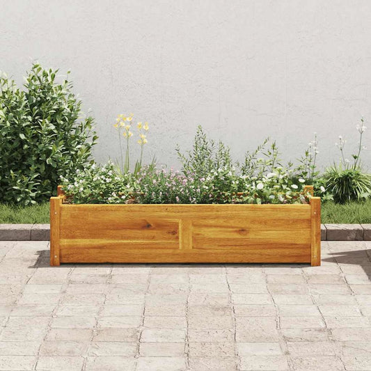 vidaXL Garden Raised Bed Acacia Wood 39.4"x11.8"x9.8", 42566
