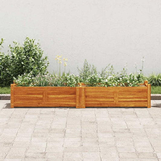 vidaXL Garden Raised Bed Acacia Wood 59"x11.8"x9.8", 42567