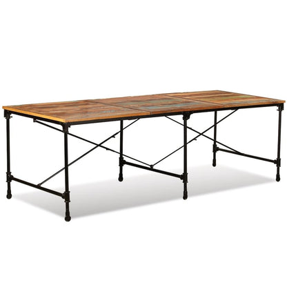 Dining Table Solid Reclaimed Wood 94.5"