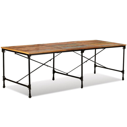 Dining Table Solid Reclaimed Wood 94.5"