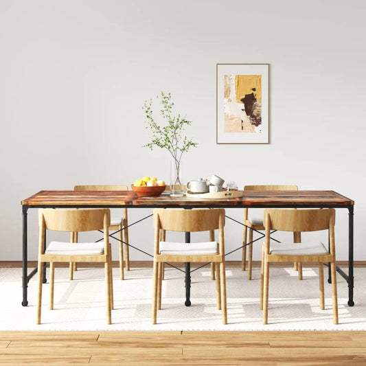 Dining Table Solid Reclaimed Wood 94.5"