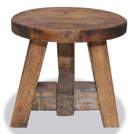 Stool Varies Solid mahogany wood Compact Durable Stool Round