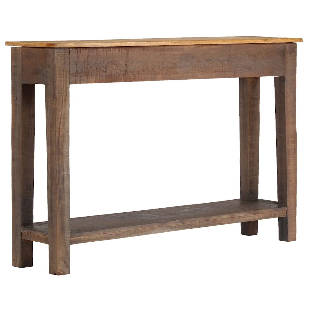vidaXL Console Table Solid Wood Vintage 46.5"x11.8"x31.5", 244966