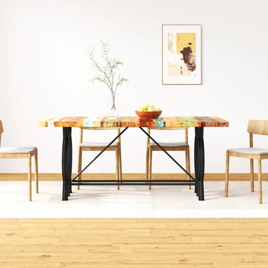 vidaXL Dining Table Solid Reclaimed Wood 70.9", 244800