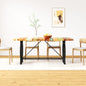 vidaXL Dining Table Solid Reclaimed Wood 70.9", 244800