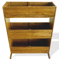 vidaXL 3-Tier Garden Raised Bed Solid Acacia Wood, 43792
