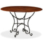 vidaXL Dining Table Solid Acacia Wood with Sheesham Finish 47.2"x29.9", 245642