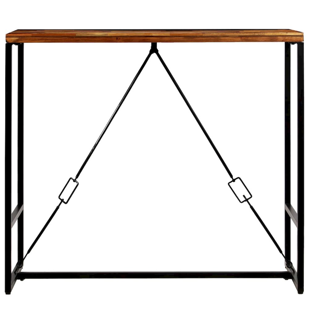 vidaXL Bar Table Solid Reclaimed Wood 47.2"x23.6"x41.7"