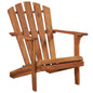 Garden Chair Brown Solid acacia wood Standard Durable