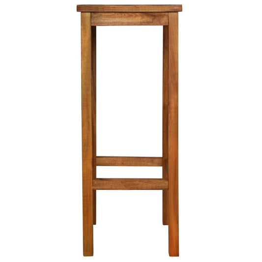 vidaXL Bar Chairs 2 pcs Solid Acacia Wood, 44016