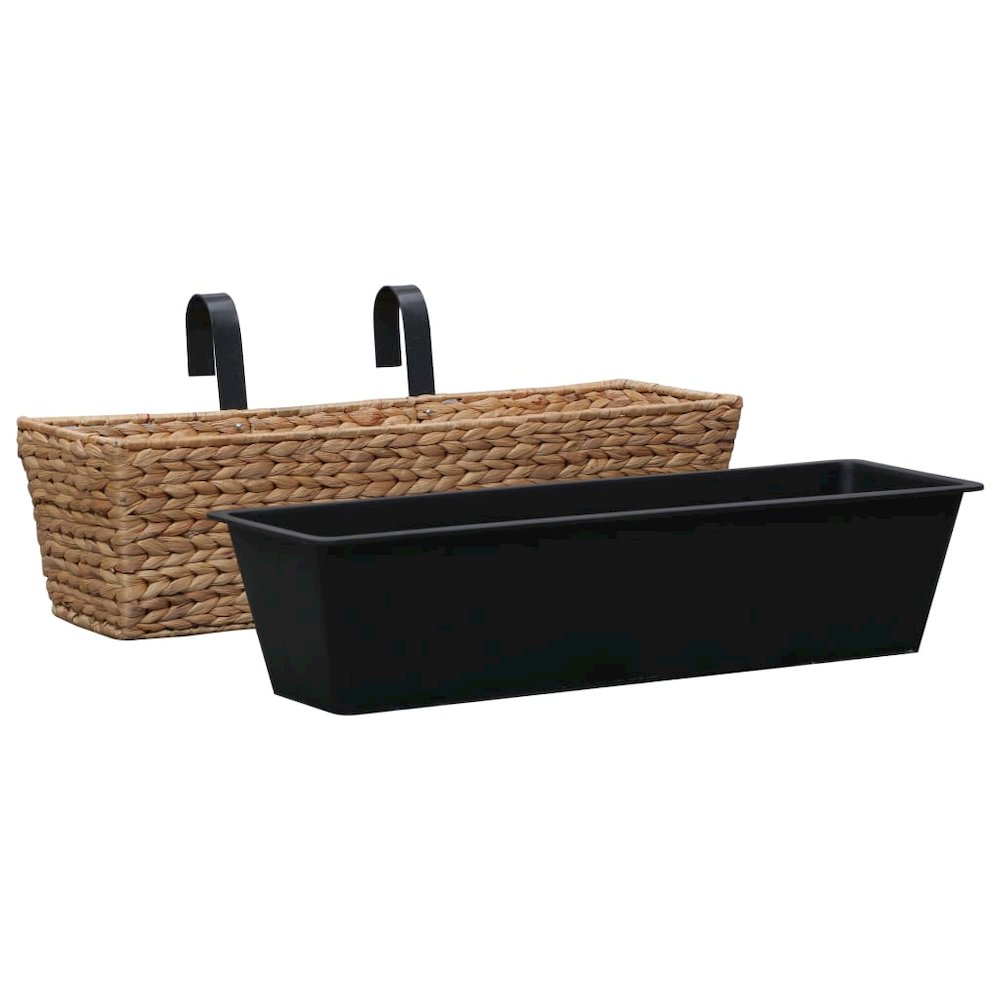 vidaXL Garden Planters 2 pcs Water Hyacinth, 45577