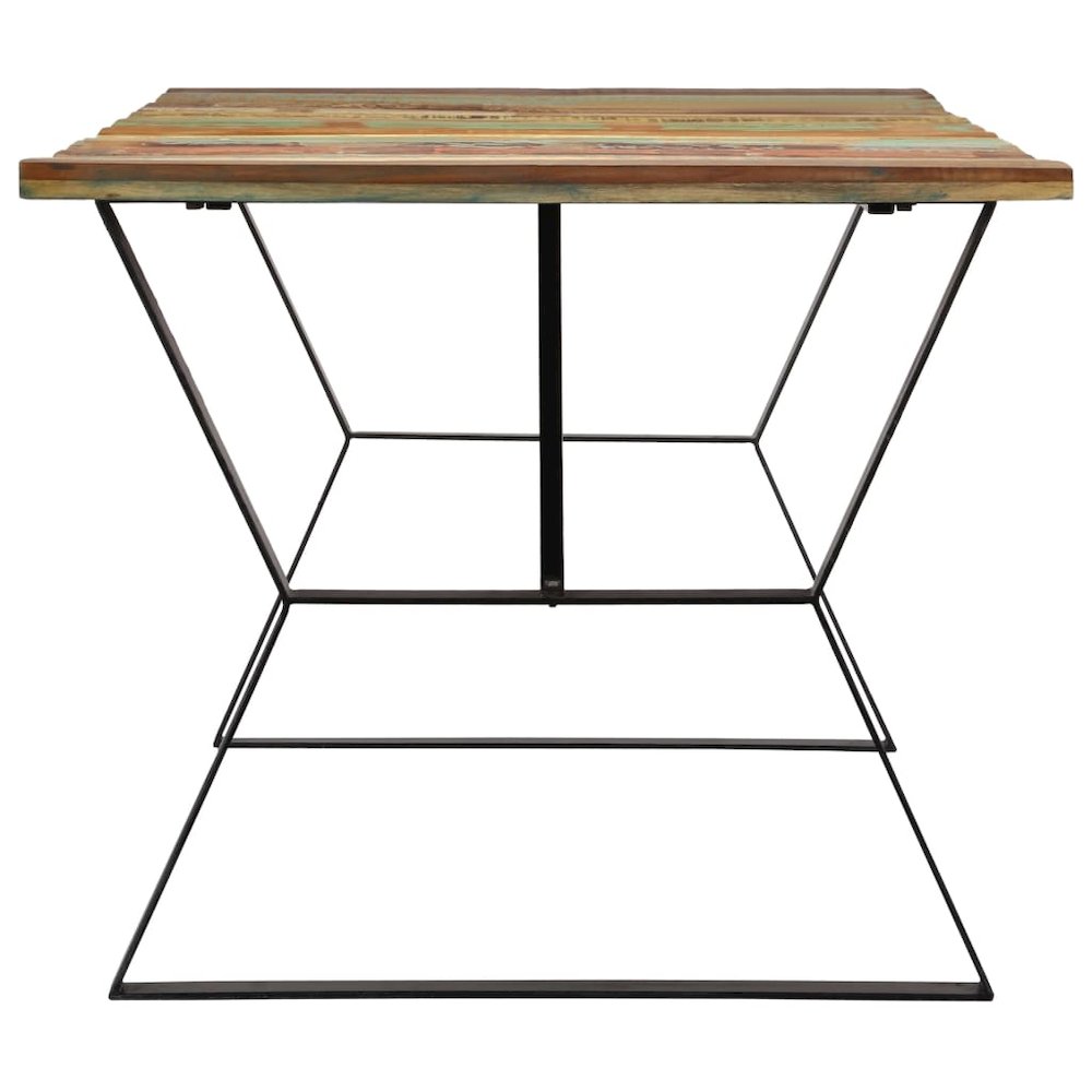 vidaXL Dining Table 70.8"x35.4"x29.9" Solid Reclaimed Wood, 247946