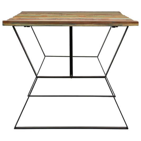 vidaXL Dining Table 70.8"x35.4"x29.9" Solid Reclaimed Wood, 247946