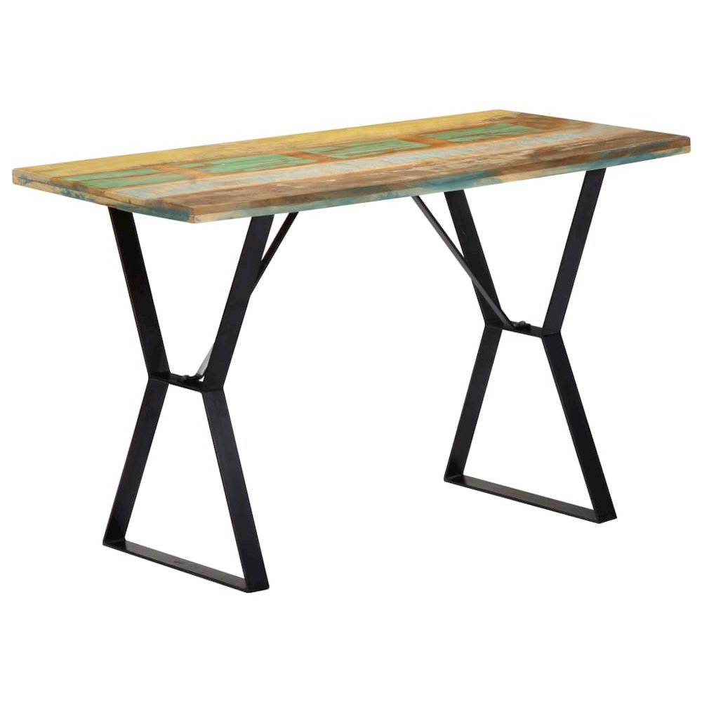 vidaXL Dining Table 47.2"x23.6"x29.9" Solid Reclaimed Wood, 247950