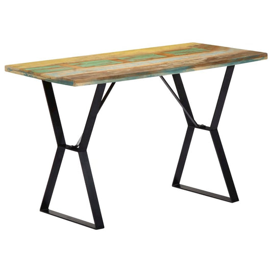 vidaXL Dining Table 47.2"x23.6"x29.9" Solid Reclaimed Wood, 247950