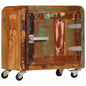 Bedside Cabinet Multicolor Solid reclaimed wood Medium Portable