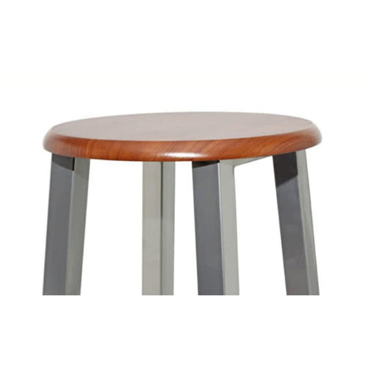 vidaXL Bar Stools 2 pcs Metal with MDF Seat, 60562