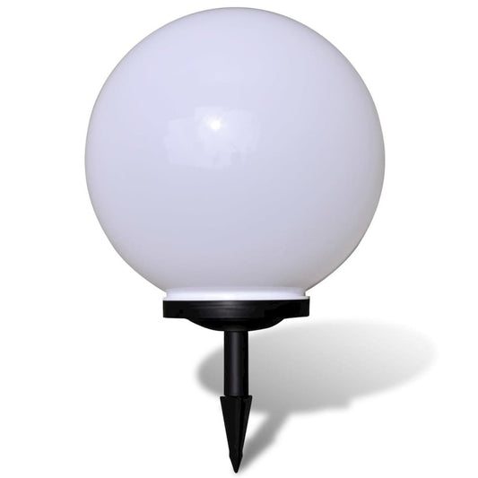 vidaXL Outdoor Path Garden Solar Lamp Solar Ball Light LED 15.7" 1pcs with Ground Spike 0866