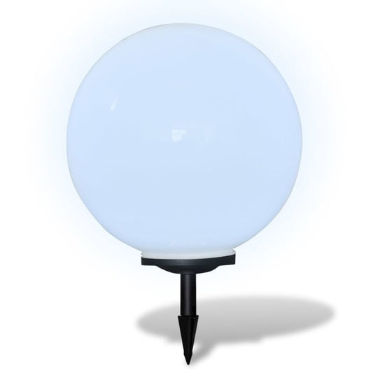 vidaXL Outdoor Path Garden Solar Lamp Solar Ball Light LED 19.7" 1pcs with Ground Spike 0867