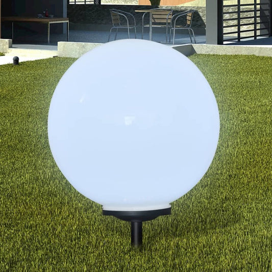 vidaXL Outdoor Path Garden Solar Lamp Solar Ball Light LED 19.7" 1pcs with Ground Spike 0867