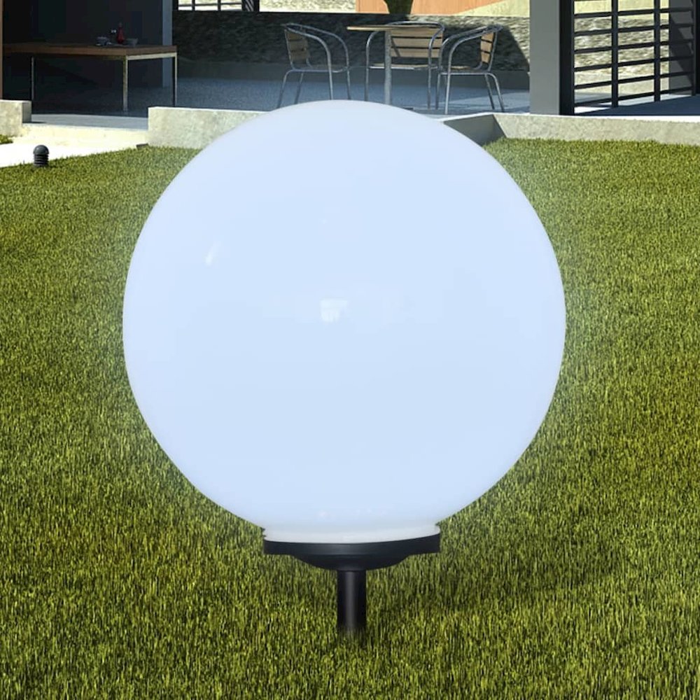 vidaXL Outdoor Path Garden Solar Lamp Solar Ball Light LED 19.7" 1pcs with Ground Spike 0867