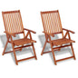 Dining Chair Set of 2 Natural Brown Solid Acacia wood Standard