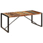 vidaXL Dining Table 78.7"x39.4"x29.5" Solid Reclaimed Wood, 247412