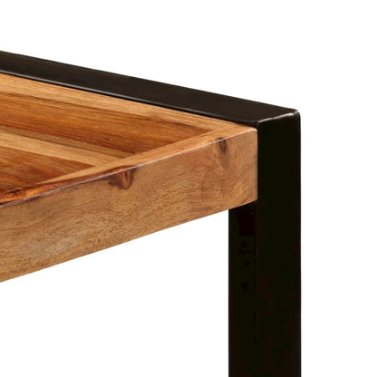 vidaXL Dining Table 70.9"x35.4"x29.5" Solid Sheesham Wood, 247416