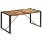 vidaXL Dining Table 63"x31.5"x29.5" Solid Reclaimed Wood, 247418