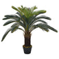 Artificial Plant Green and brown Plastic and wood 35.4 in