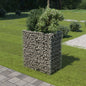 vidaXL Gabion Raised Bed Galvanized Steel 35.4"x19.7"x39.4", 143568