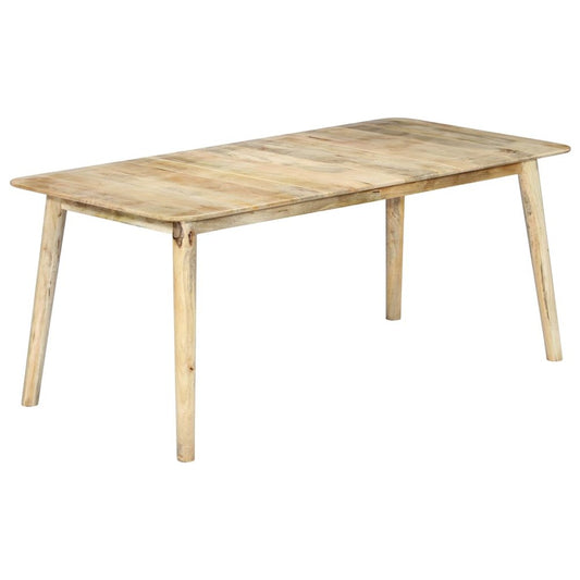 vidaXL Dining Table 70.9"x35.4"x29.9" Solid Mango Wood, 282720