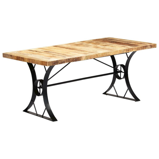 vidaXL Dining Table 70.9"x35.4"x29.9" Solid Mango Wood, 282766