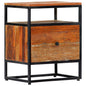Bedside Cabinet Multicolor Solid reclaimed wood Small