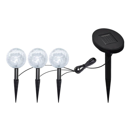 vidaXL Garden Lights 6 pcs LED with Spike Anchors & Solar Panels 7121