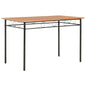 vidaXL Dining Table Brown 47.2"x27.6"x29.5" MDF 1402